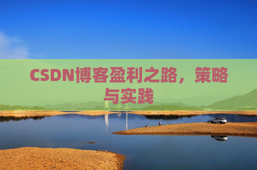 CSDN博客盈利之路，策略与实践